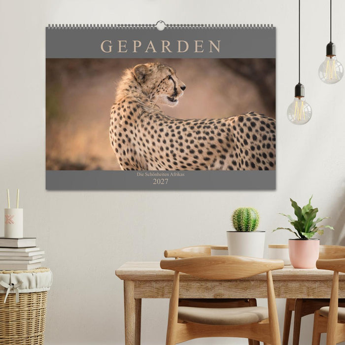 Geparden - Die Schönheiten Afrikas (CALVENDO Wandkalender 2027)