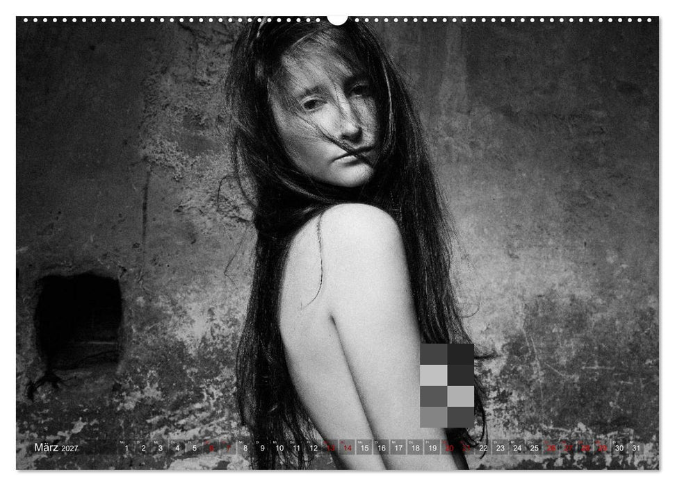 Du bist schön - Sinnliche Aktfotografien (CALVENDO Wandkalender 2027)