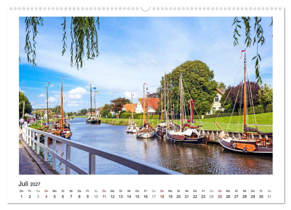 OSTFRIESLAND Weites Land hinterm Deich (CALVENDO Premium Wandkalender 2027)