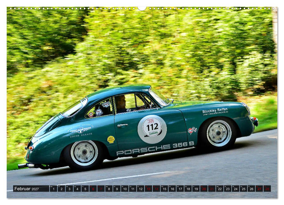 Porsche Oldtimer - EGGBERG KLASSIK - Der Berg ruft (CALVENDO Wandkalender 2027)