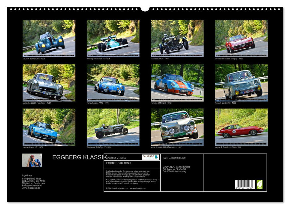 EGGBERG KLASSIK (CALVENDO Wandkalender 2027)