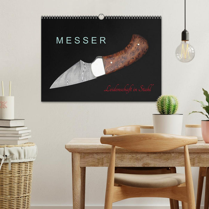 Messer - Leidenschaft in Stahl (CALVENDO Wandkalender 2027)
