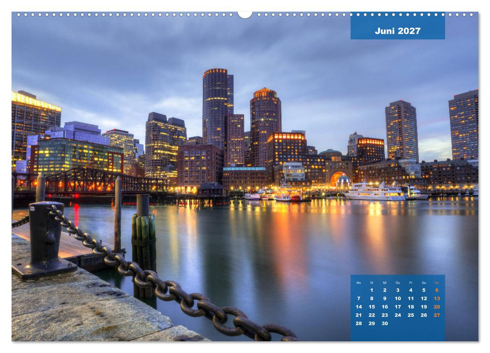 New England - Vielfalt einer Region (CALVENDO Wandkalender 2027)
