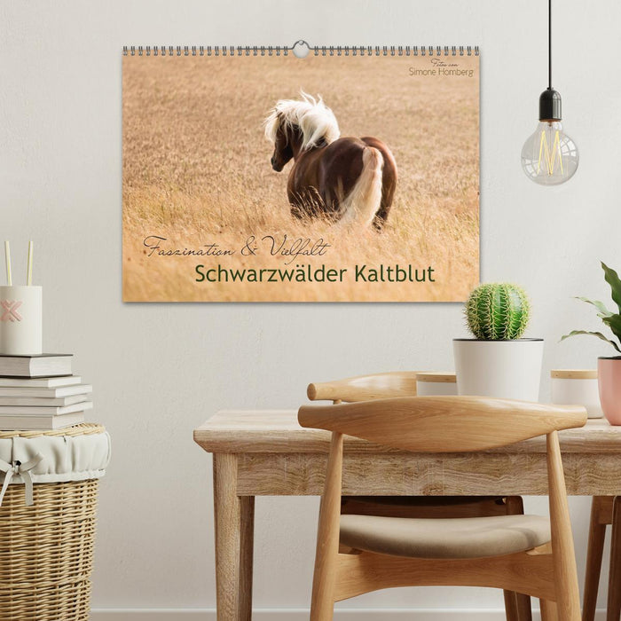 Faszination und Vielfalt - Schwarzwälder Kaltblut (CALVENDO Wandkalender 2027)