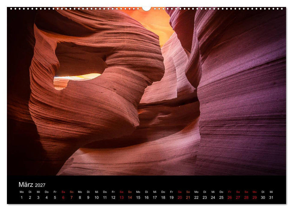 USA Desert Dreams (CALVENDO Wandkalender 2027)