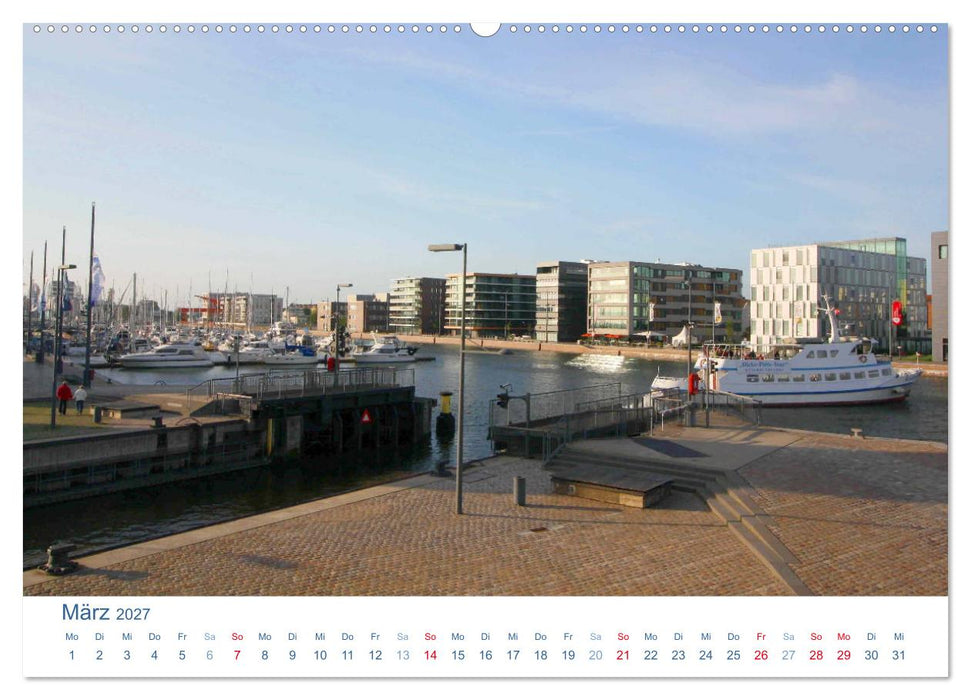 Bremerhaven 2027. Impressionen aus den Havenwelten (CALVENDO Wandkalender 2027)