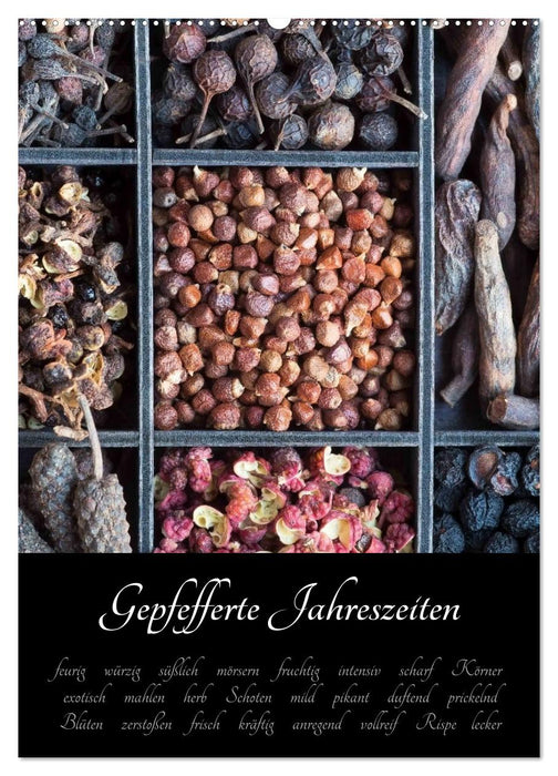 Gepfefferte Jahreszeiten (CALVENDO Wandkalender 2027)