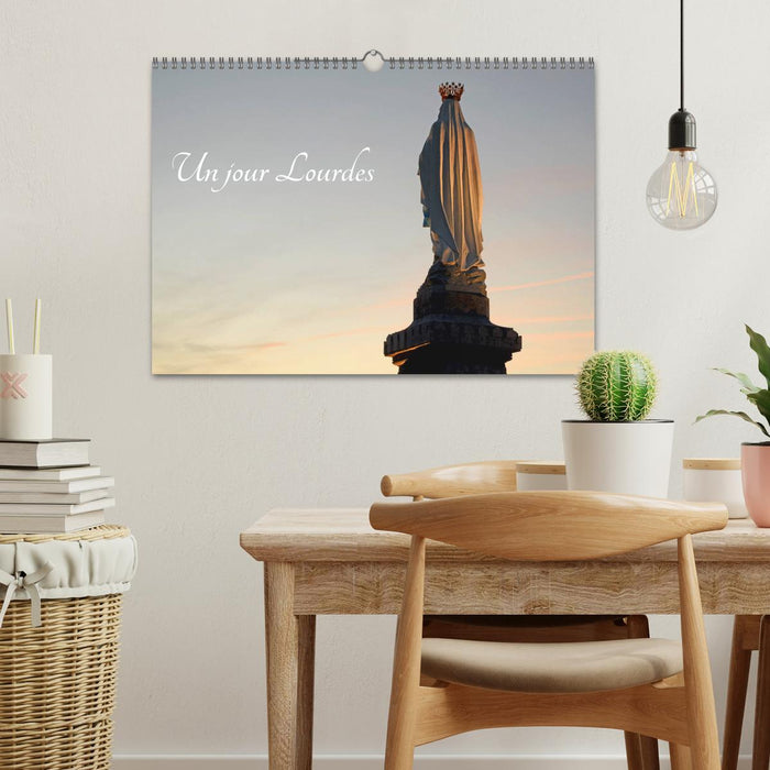 Un jour Lourdes (CALVENDO Calendrier mensuel 2027)