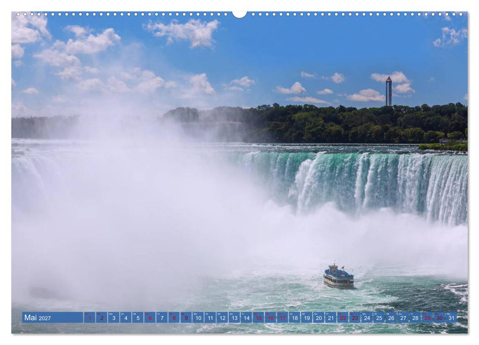 Landschaften Kanadas (CALVENDO Premium Wandkalender 2027)