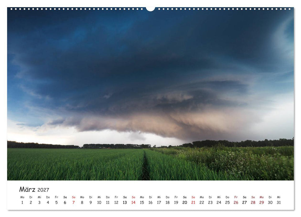 Gewitterwelten (CALVENDO Wandkalender 2027)