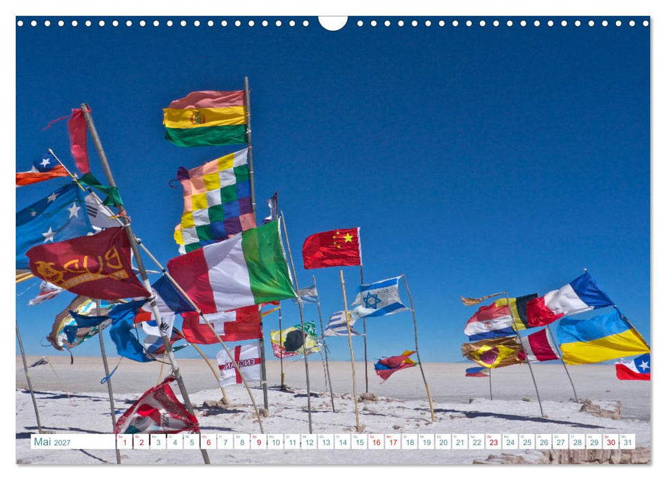 Bolivien - Land und Leute (CALVENDO Wandkalender 2027)