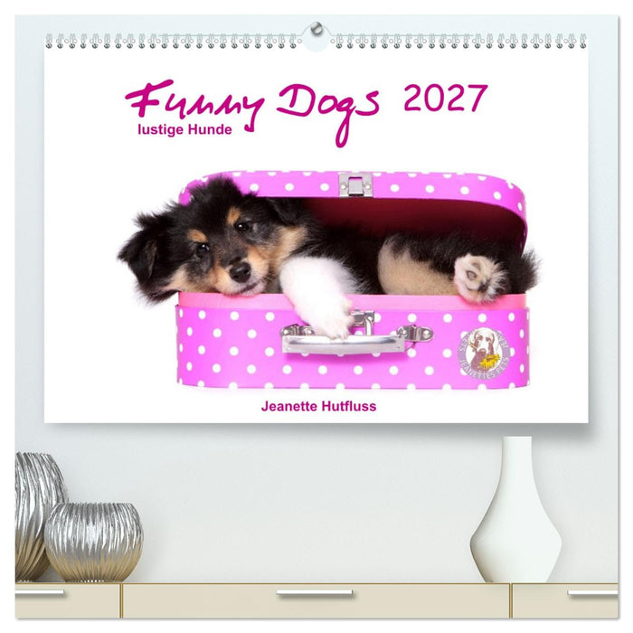 Funny Dogs (CALVENDO Premium Wandkalender 2027)