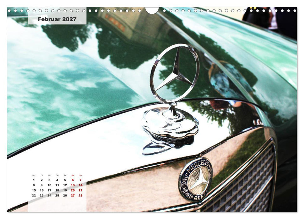 Mercedes Edel & Fein (CALVENDO Wandkalender 2027)