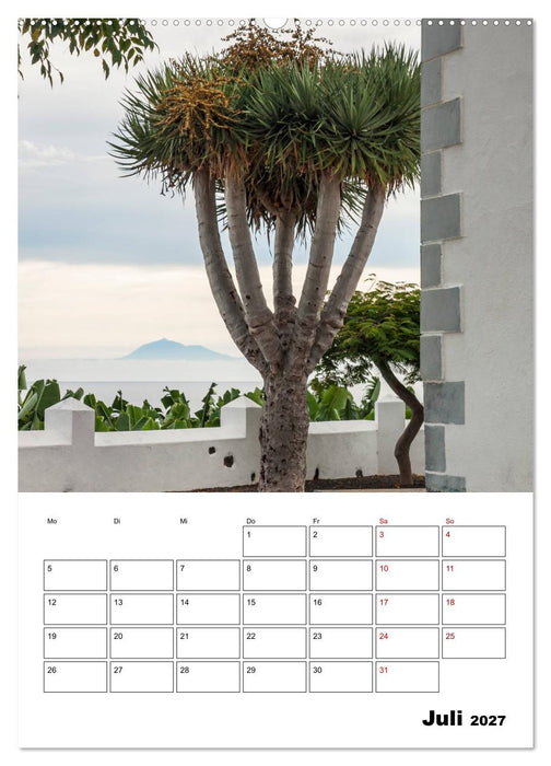 Wanderparadies La Palma (CALVENDO Premium Wandkalender 2027)