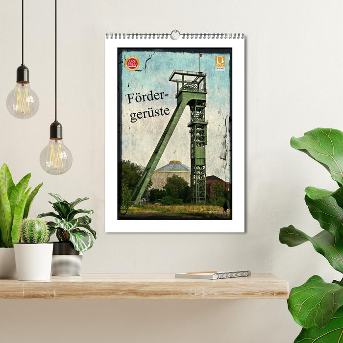 Fördergerüste (CALVENDO Wandkalender 2027)