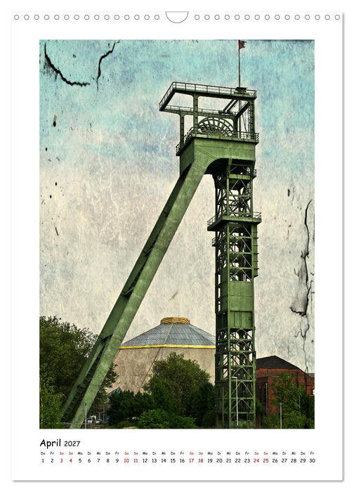 Fördergerüste (CALVENDO Wandkalender 2027)