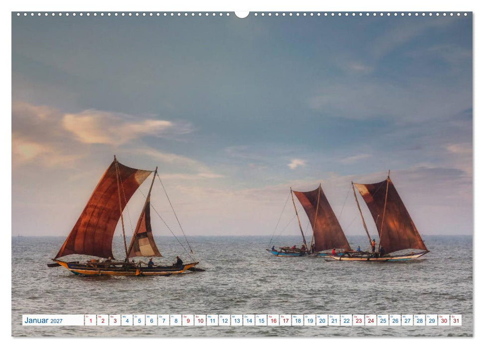Sri Lanka, tropisches Inselparadies (CALVENDO Wandkalender 2027)