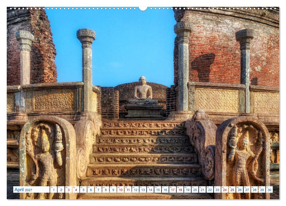 Sri Lanka, tropisches Inselparadies (CALVENDO Wandkalender 2027)