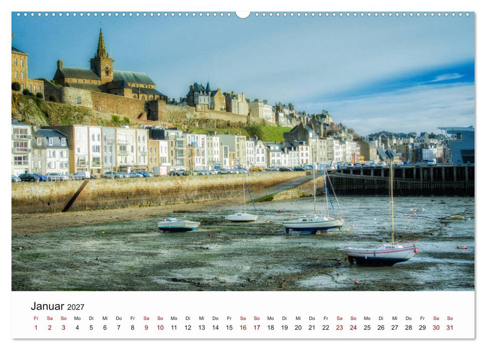 Unterwegs in der Normandie (CALVENDO Wandkalender 2027)