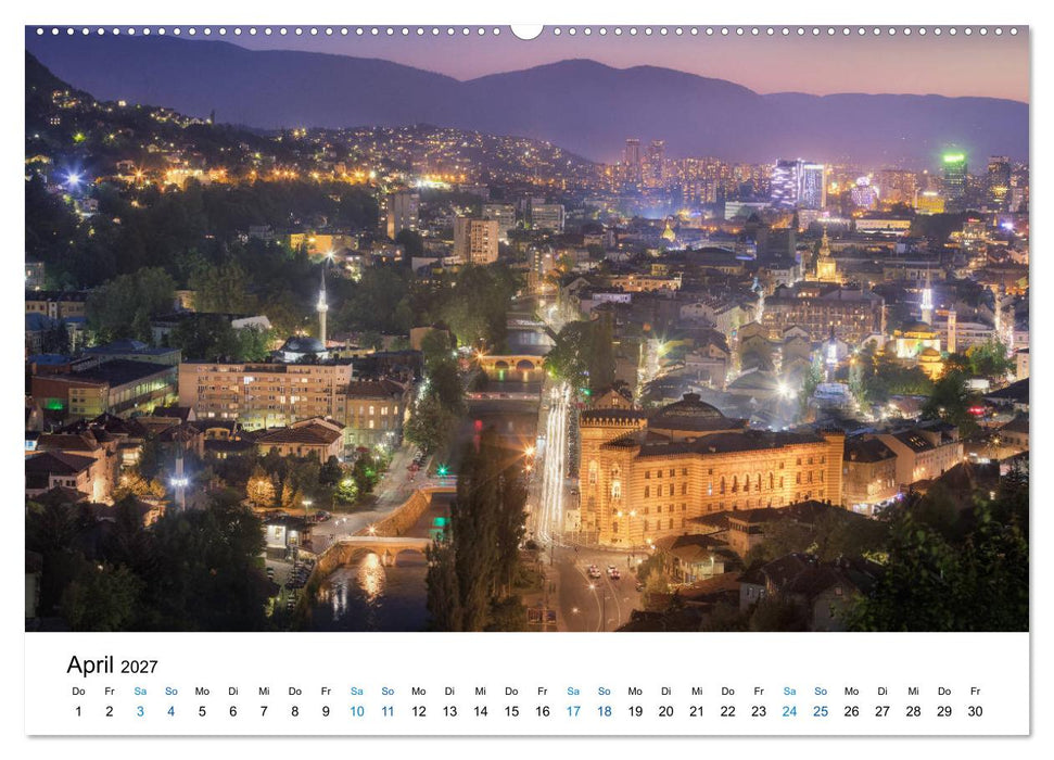 Juwelen des Balkans (CALVENDO Premium Wandkalender 2027)