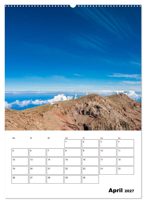 Wanderparadies La Palma (CALVENDO Wandkalender 2027)