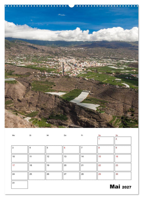 Wanderparadies La Palma (CALVENDO Wandkalender 2027)