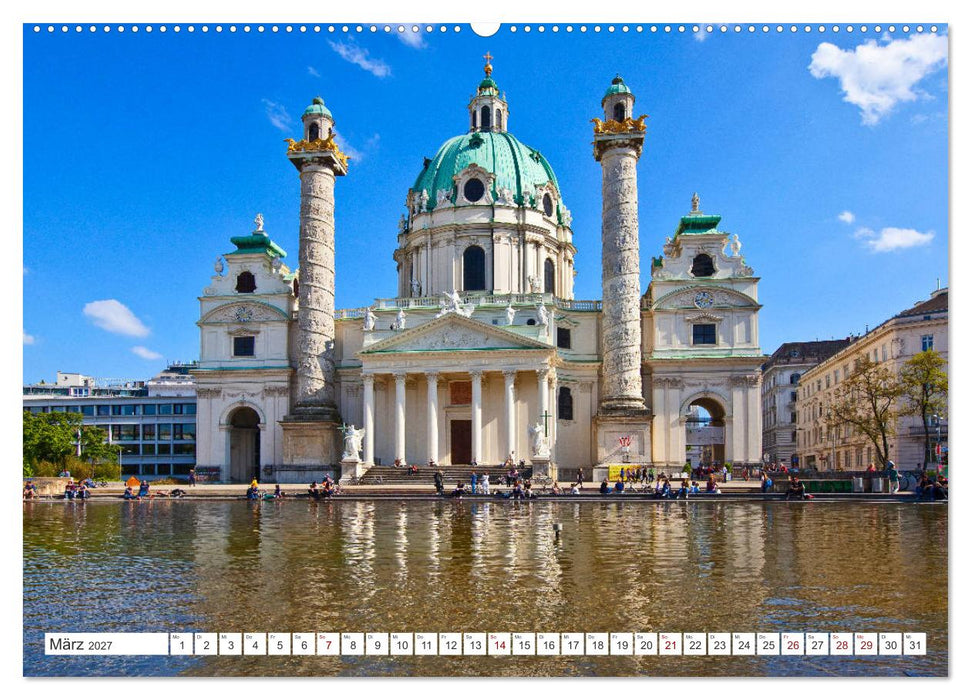 Schöne Grüße aus Wien (CALVENDO Premium Wandkalender 2027)