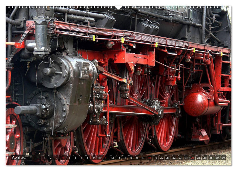 Unter Dampf - Eisenbahnromantik aus vergangener Zeit (CALVENDO Premium Wandkalender 2027)