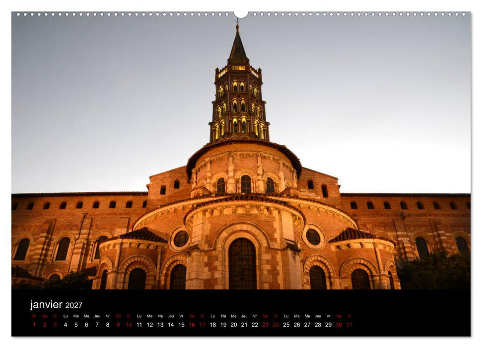 Toulousaine (CALVENDO Calendrier supérieur 2027)