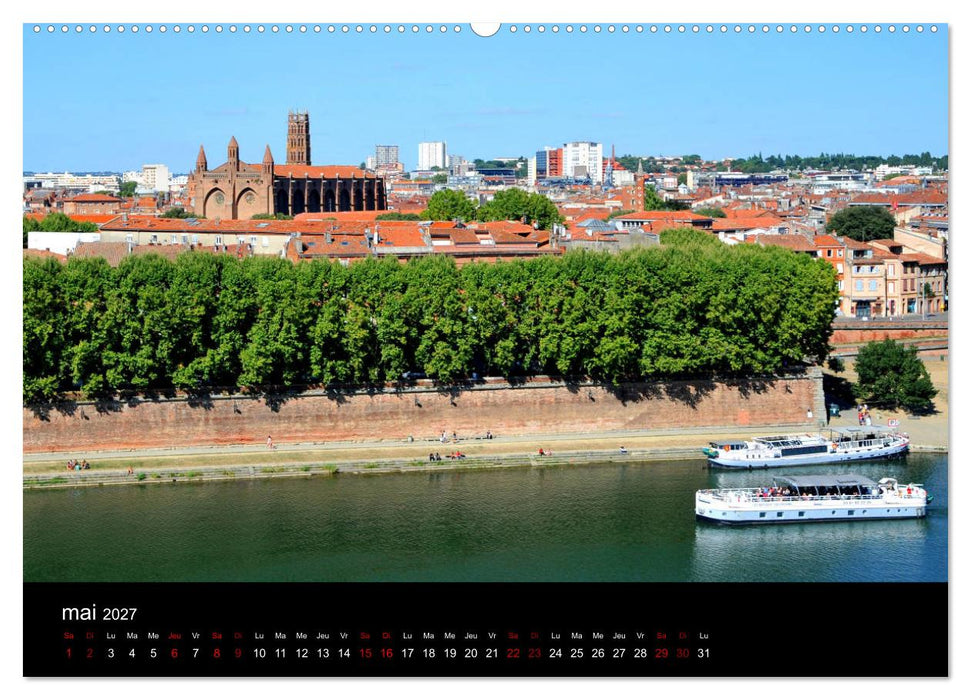 Toulousaine (CALVENDO Calendrier supérieur 2027)