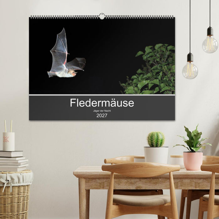 Fledermäuse - Jäger der Nacht (CALVENDO Wandkalender 2027)
