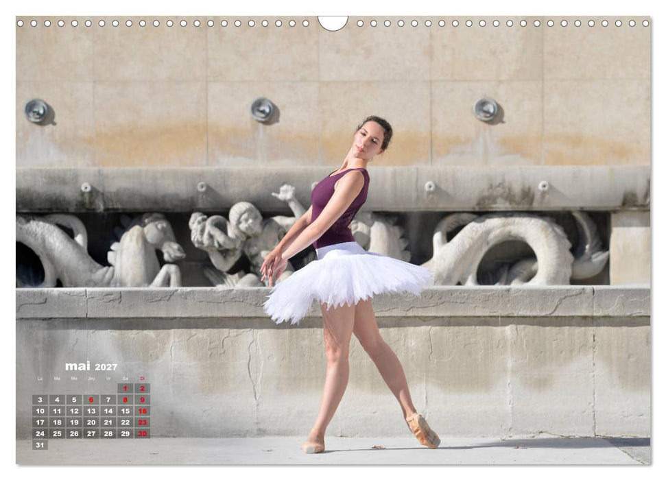 Des danseurs dans la ville 5 L'Oeil et le Mouvement (CALVENDO Calendrier mensuel 2027)