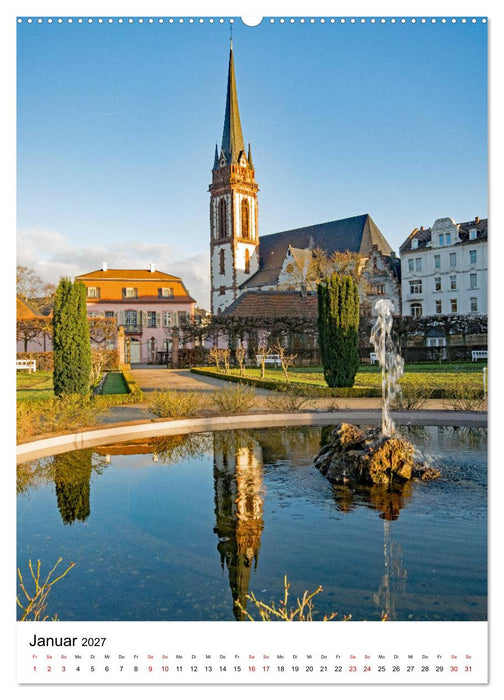 Darmstadt erleben! (CALVENDO Premium Wandkalender 2027)
