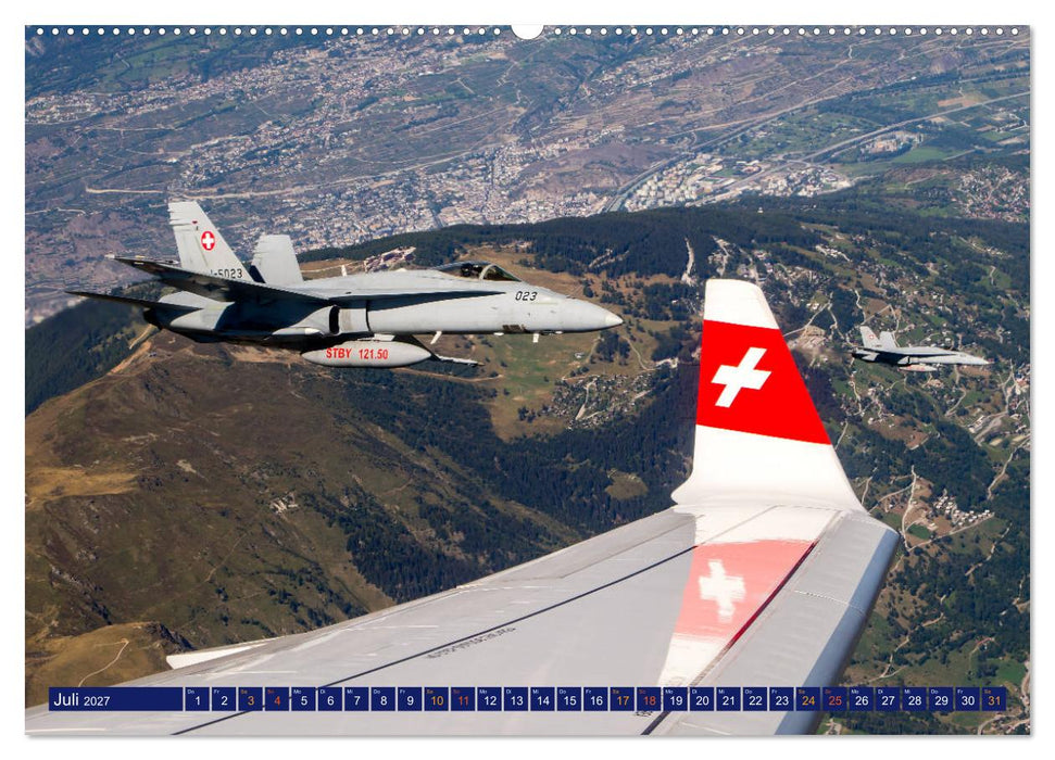 Faszination Fliegerei (CALVENDO Premium Wandkalender 2027)