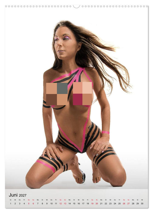 grlz Taped Sexy Girl (CALVENDO Wandkalender 2027)