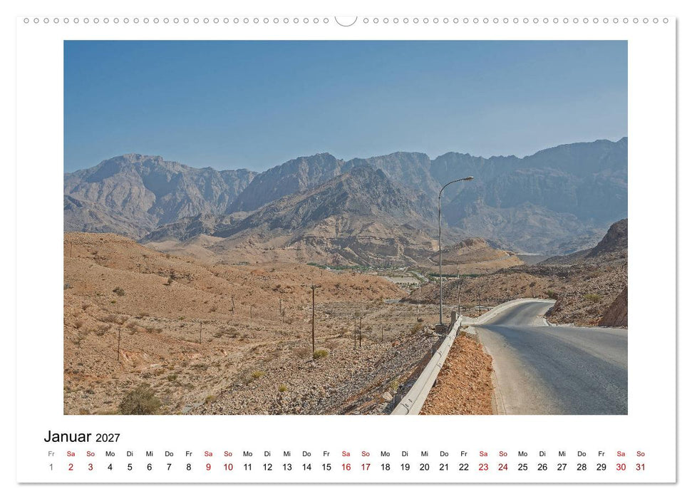 Sagenhafter Oman (CALVENDO Premium Wandkalender 2027)