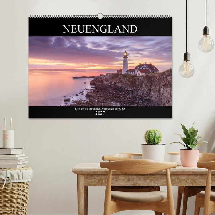 NEUENGLAND - Eine Reise durch den Nordosten der USA (CALVENDO Wandkalender 2027)