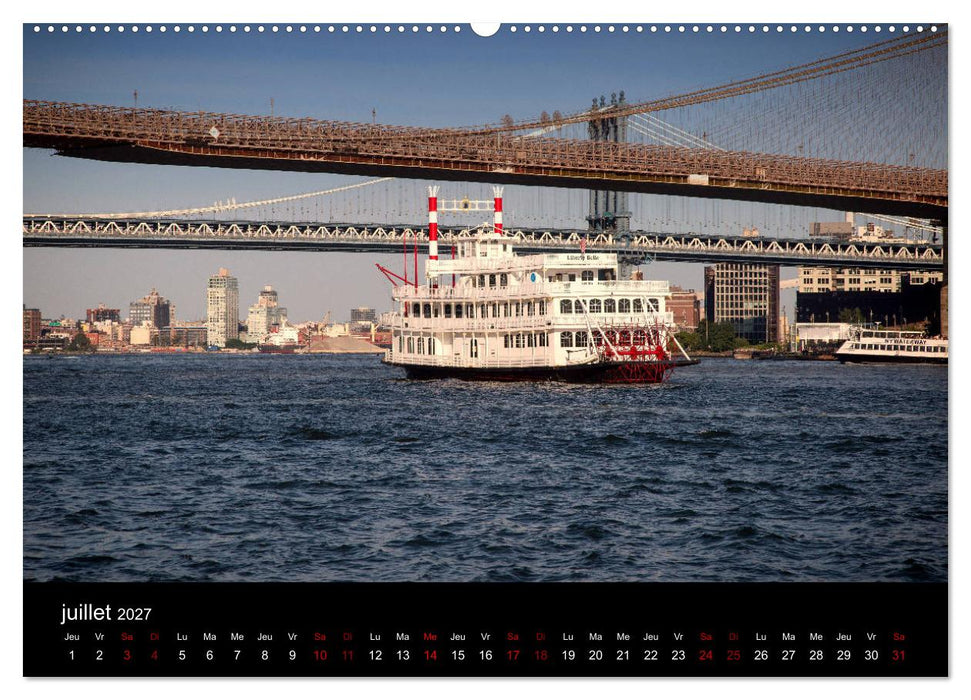 Balade New-Yorkaise, Manhattan (CALVENDO Calendrier supérieur 2027)