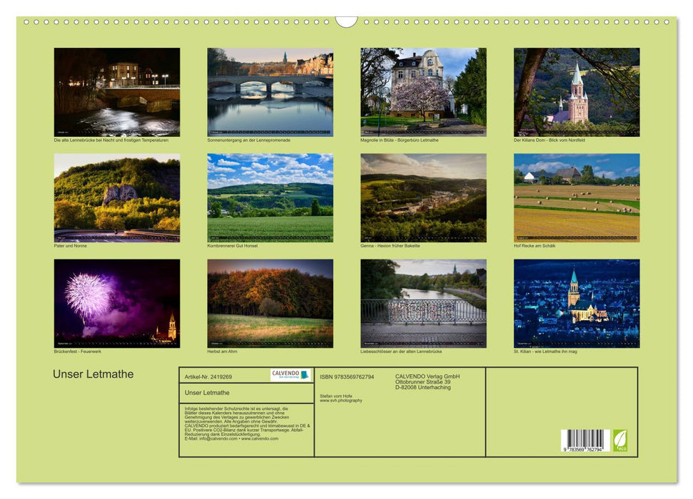 Unser Letmathe (CALVENDO Wandkalender 2027)