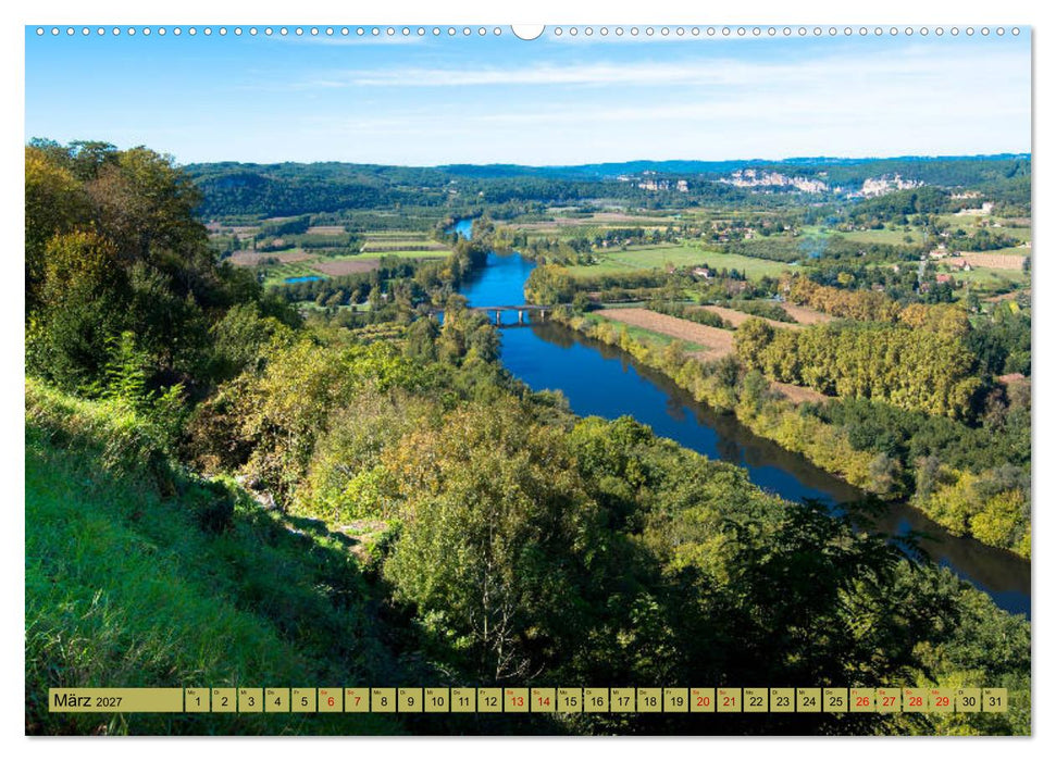 Mystische Dordogne (CALVENDO Premium Wandkalender 2027)