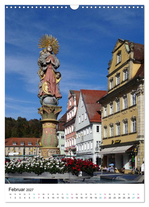 Stauferstadt Schwäbisch Gmünd (CALVENDO Wandkalender 2027)