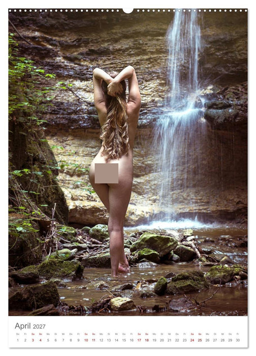 Nude in Nature - Akt und Natur (CALVENDO Wandkalender 2027)
