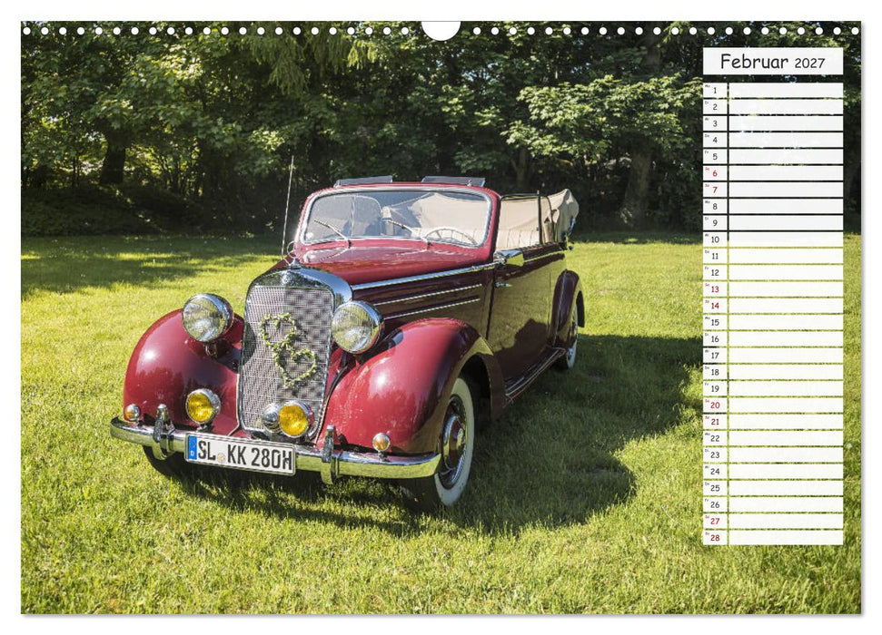 Mercedes Benz 170 Cabriolet (CALVENDO Wandkalender 2027)