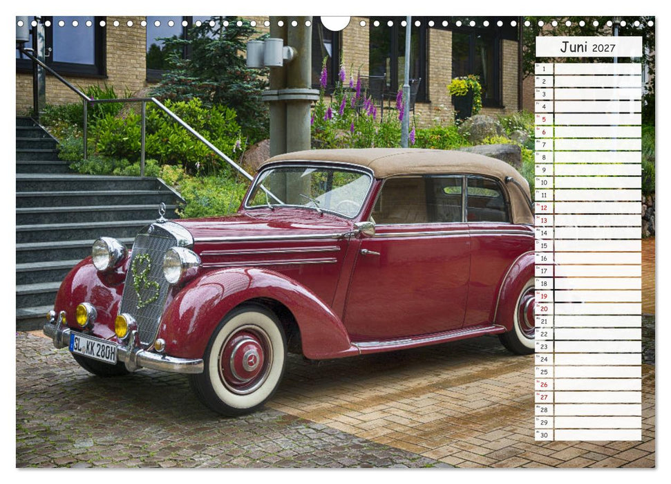 Mercedes Benz 170 Cabriolet (CALVENDO Wandkalender 2027)