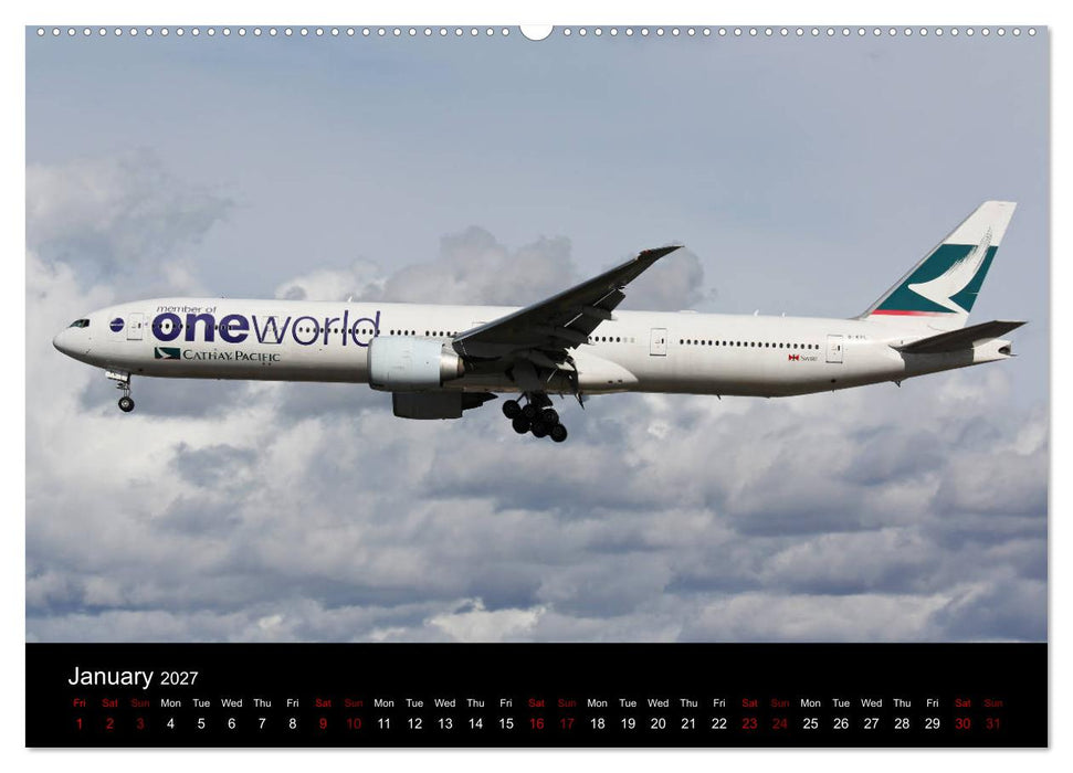 Widebody Jets (CALVENDO Premium-Calendar 2027)