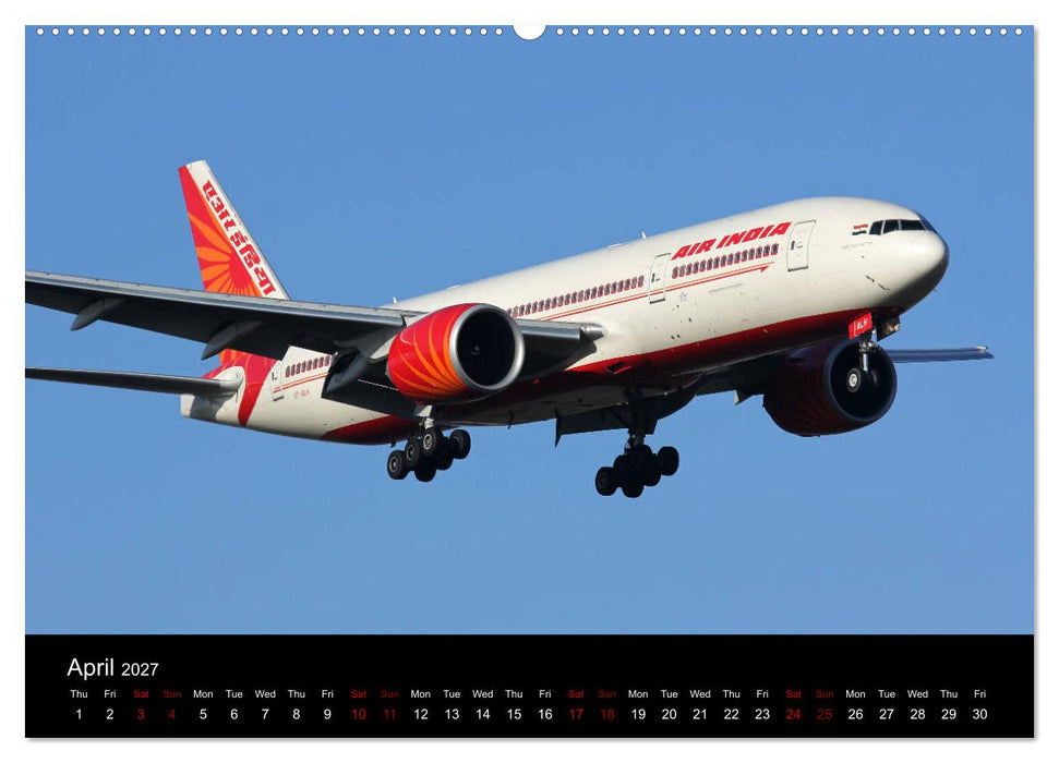 Widebody Jets (CALVENDO Premium-Calendar 2027)