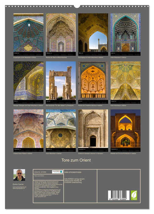 Tore zum Orient (CALVENDO Premium Wandkalender 2027)