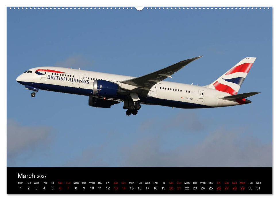 787 - The Dream Liner (CALVENDO Premium-Calendar 2027)