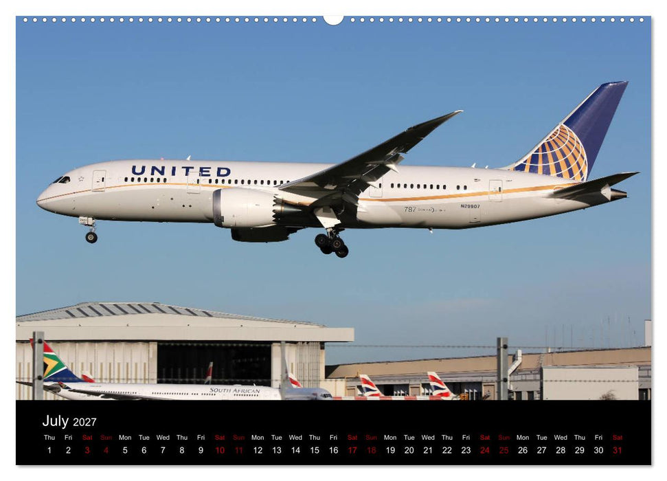 787 - The Dream Liner (CALVENDO Premium-Calendar 2027)