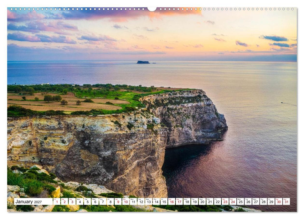 Wonderful Malta (CALVENDO Monthly Calendar 2027)